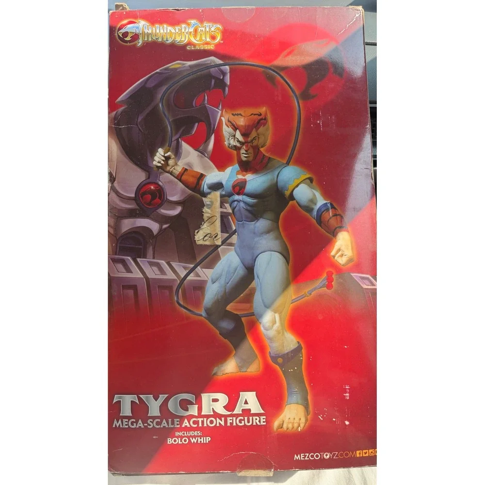 Tygra Mega Scale Action Figure Thundercats Classic Mezco Toyz